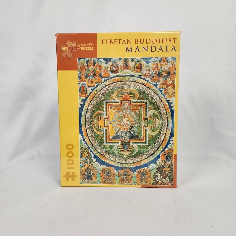 Pomegranate Artpiece "Tibetan Buddhist Mandala"‎ 1000 Pc puzzle New Sealed